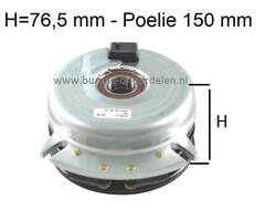 Elektromagnetische Mes inschakeling Koppeling voor Zitmaaier van Stiga, Countax, Westwood Park 18HST pro, Park pro 20, Park pro diesel 4 WD, Senator Frontmaaier