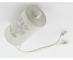Condensator met kabel 12,5 µF Elektrische Grasmaaier, Grasmachine, Hakselaar, Hogedrukreiniger Gazonmaaier van Bosch, Black en Decker, Wolf, Greenway, MTD, Husqvarna, Flymo, Gardena, Brill, Jonsered, Viking, Sabo, Partner, Mcculloch 12,5µF