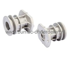 Meshouder voor Castelgarden, Stiga Mountfield, Alpina grasmaaiers mes houder AL441SBE, AL653SBQ, AL478SB, AL751SB, EP514, MP1554WSQ, NP534TRE, NP534TRV, NP534TRB, PAN504TR, PGA50BTE, TB50SB, TB53SB, VL50TAB, VL53TAEB, XA55BS, XA53BS. XM55S, XS50BS, Turboc