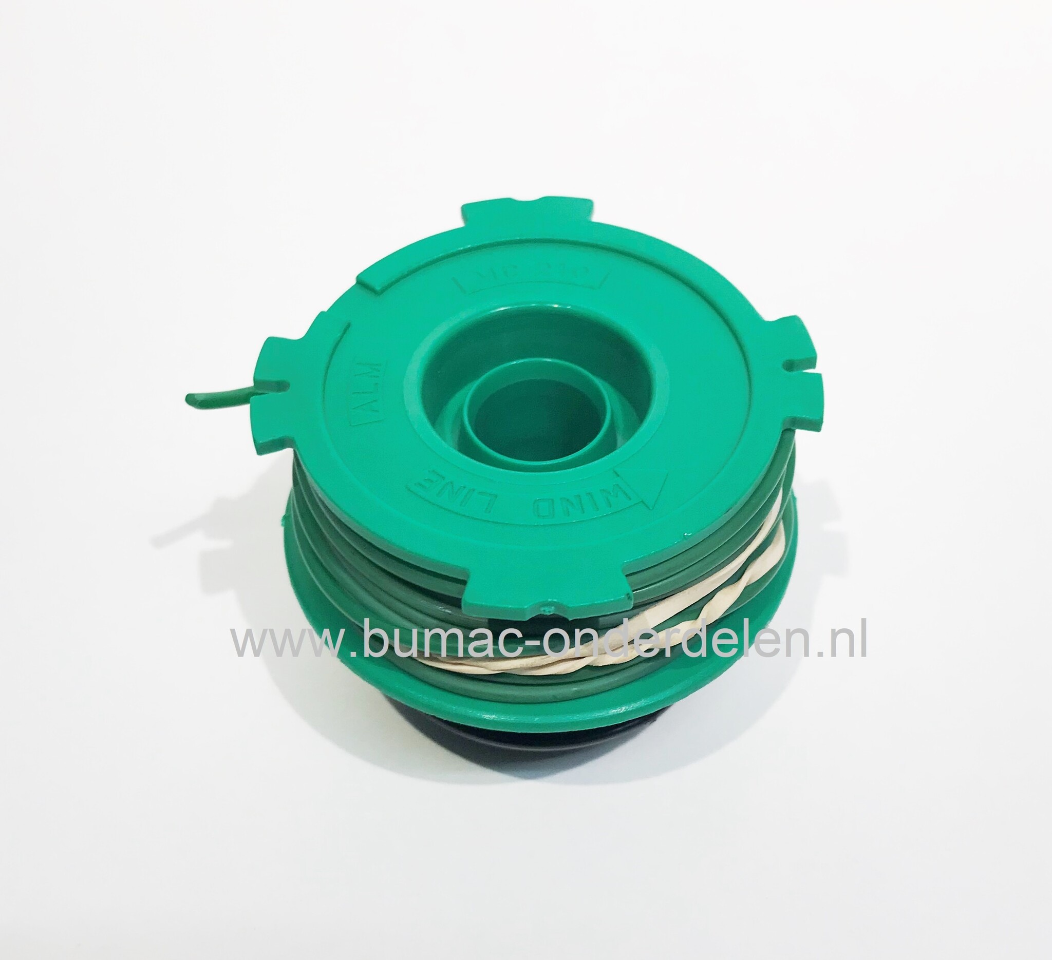 Draadspoel voor McCULLOCH - PARTNER - POULAN - WEED EATER, Strimmer, Featherlite Plus, Featherlite SST, EL8, EL9, EL10, Handystick, XT25, Mac210Enkeldraadspoel, Spoel