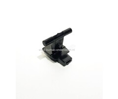 Houder voor hendel Vangbak van Castelgarden, Stiga, Mountfield, Alpina Zitmaaier PDC140, XDC135HD, XDC140, XDC140HD, 1430, 1430H, 3000SH, T30M Tuintrekker met 84 Cm Maaidek, onderdeel voor bediening van schakelaar