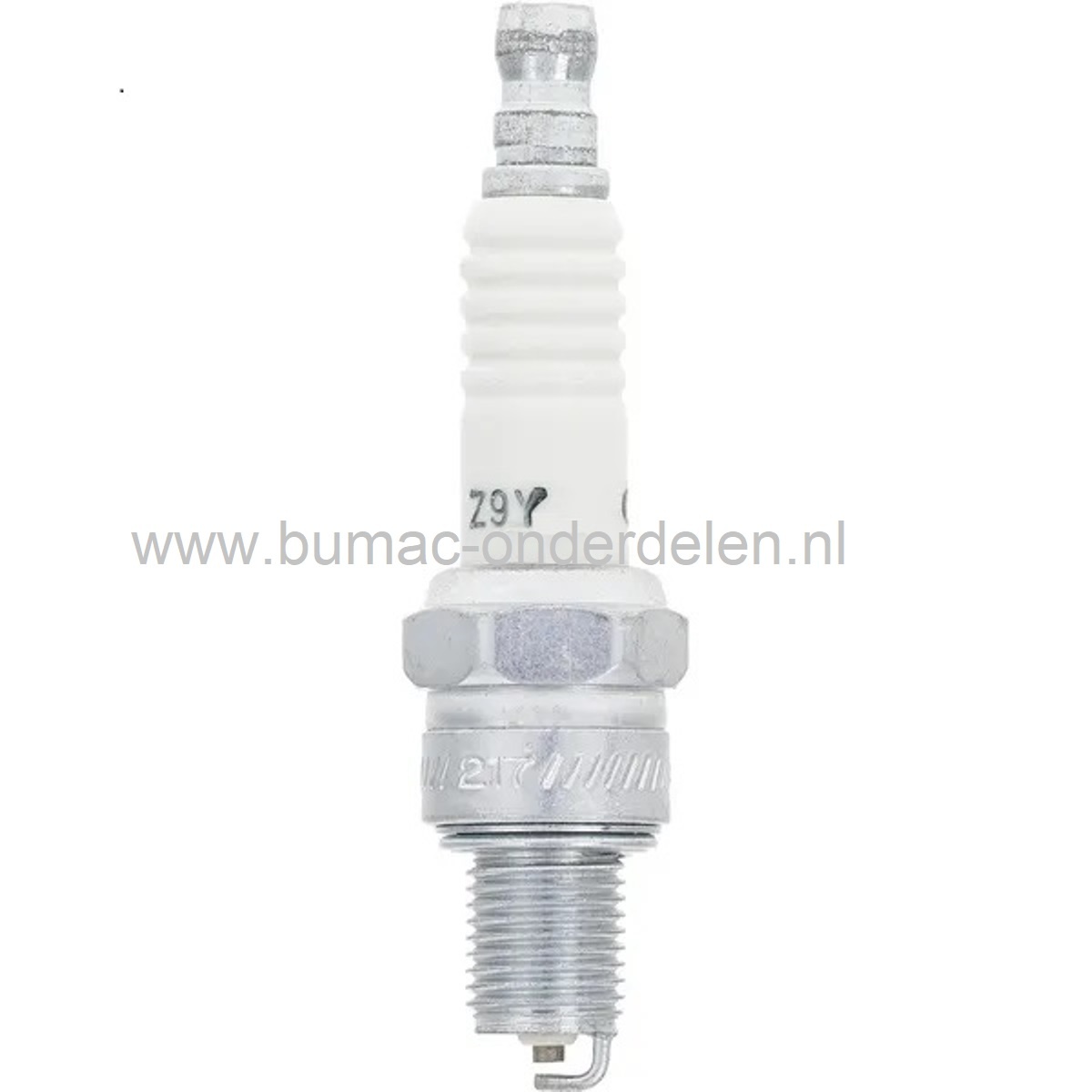 Bougie Z9Y voor Scooter - Bosmaaier - Trimmer - Strimmer - Heggenschaar - Kettingzaag - Bladblazer voor 4 en 2-Takt Motoren, onderdeel, ontstekingskaars