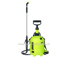 Drukspuit - Gifspuit 7 Ltr met Telescopische Sproeilans van 80 T/m 135 Cm met Gebogen Uiteinde, Professionele Gifspuit 7 Ltr, Vloeistofspuit, Onkruidspuit