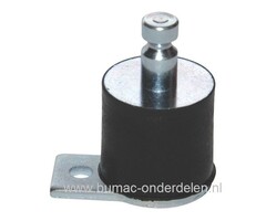 Vibratiedemper JONSERED 820 - 830 - 920 - 930 Kettingzaag, Husqvarna - Partner - Jonsered - McCulloch, Ophangrubber - Trillingsdemper - Anti Vibratie Rubber