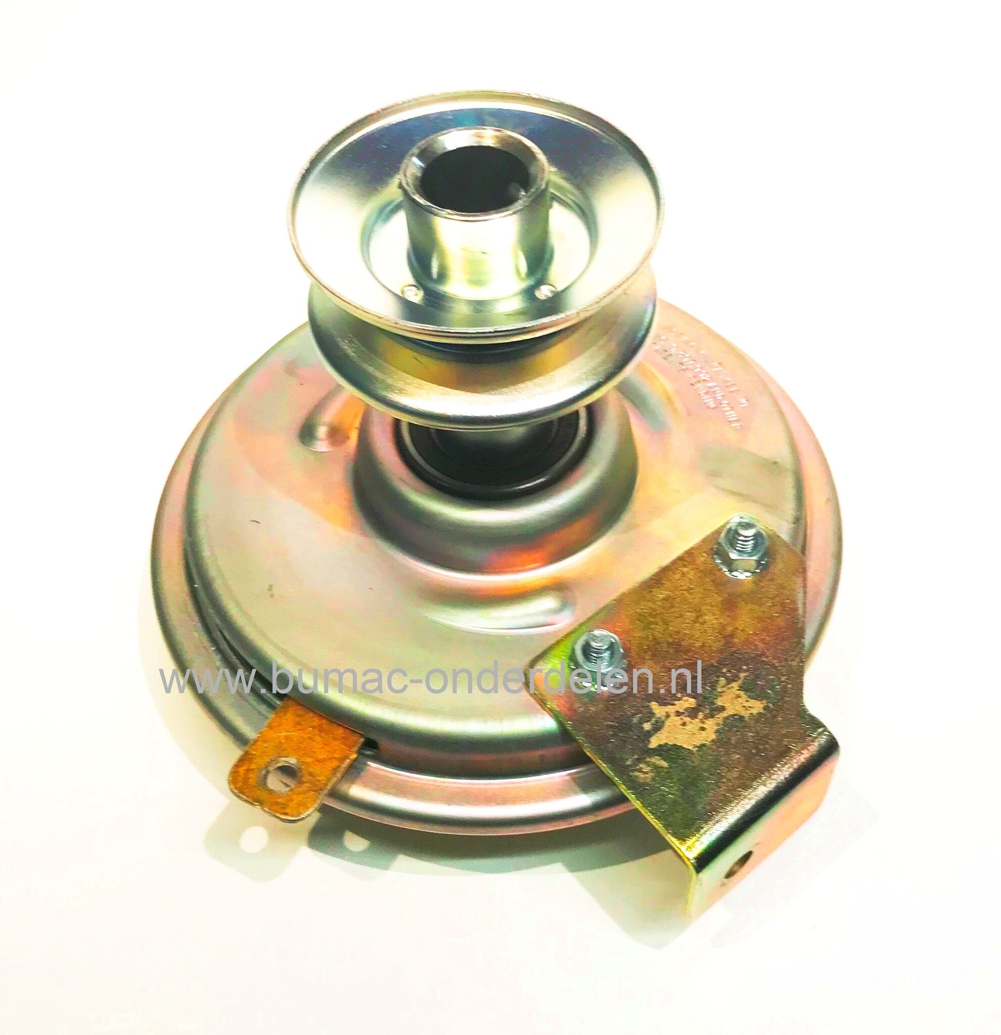 Mechanische Meskoppeling voor MTD, Cub Cadet, Bolens, Yard Man, Gutbrod, Wolf Zitmaaier, Tuintrekker PTO Koppeling voor Inschakelen van de Maaimessen, Mes Inschakelings Koppeling, CC1018AN, Hoogte 168 mm, Aansluiting 25,4 mm