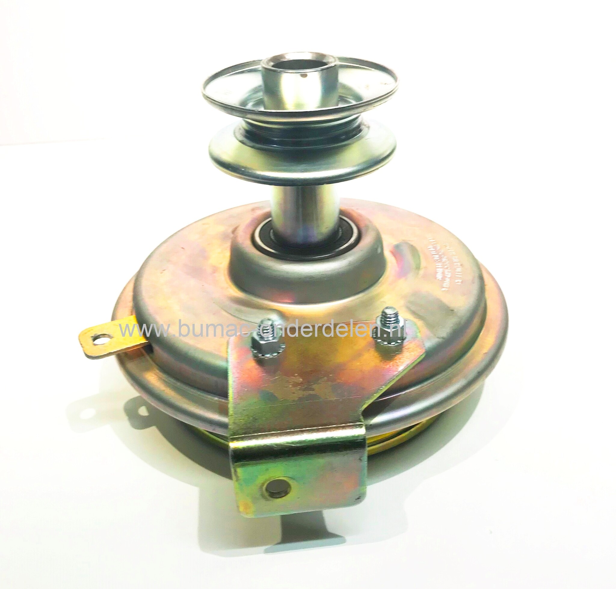 Mechanische Meskoppeling voor MTD, Cub Cadet, Bolens, Yard Man, Gutbrod, Wolf Zitmaaier, Tuintrekker PTO Koppeling voor Inschakelen van de Maaimessen, Mes Inschakelings Koppeling, CC1018AN, Hoogte 168 mm, Aansluiting 25,4 mm