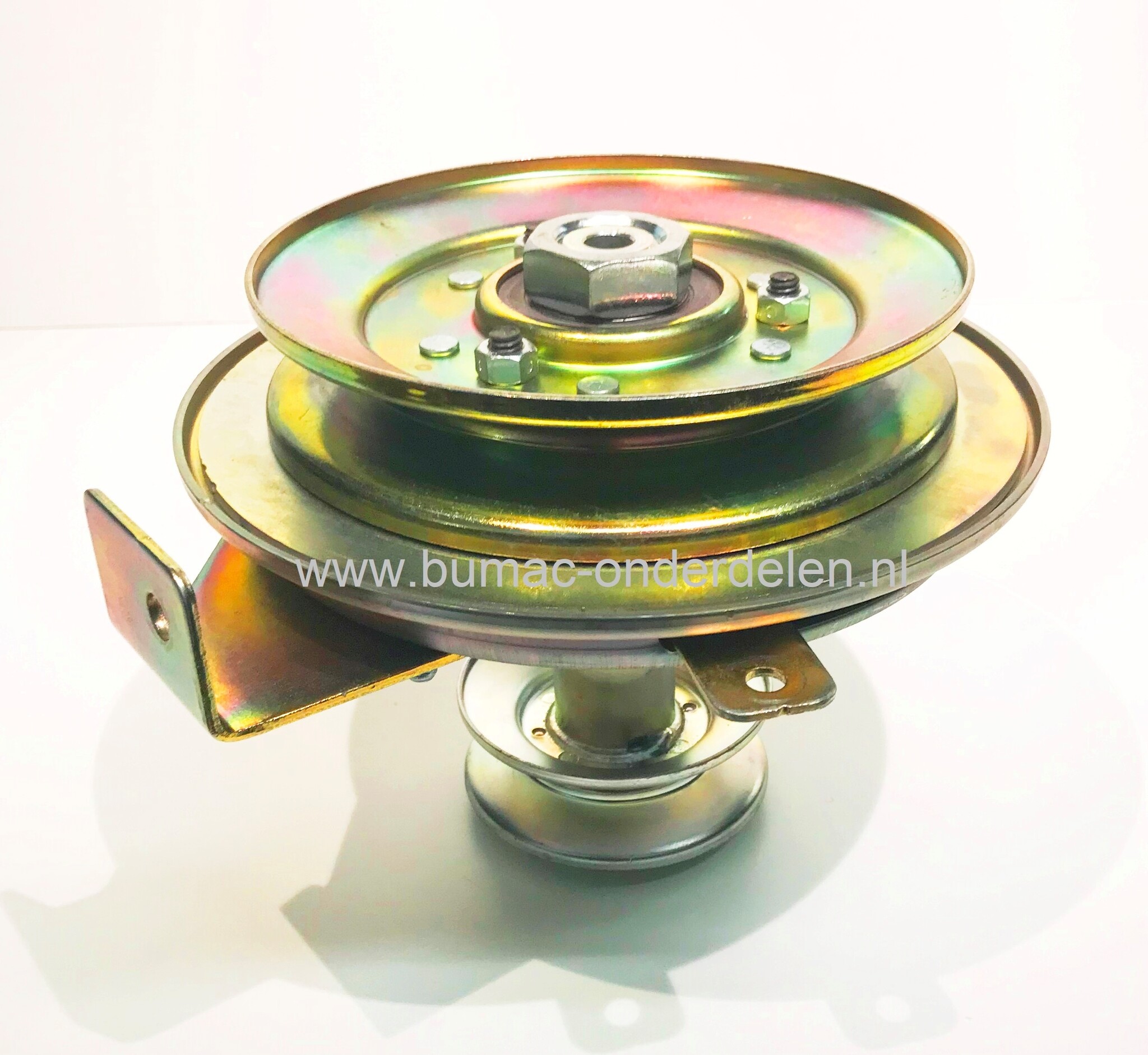 Mechanische Meskoppeling voor MTD, Cub Cadet, Bolens, Yard Man, Gutbrod, Wolf Zitmaaier, Tuintrekker PTO Koppeling voor Inschakelen van de Maaimessen, Mes Inschakelings Koppeling, CC1018AN, Hoogte 168 mm, Aansluiting 25,4 mm