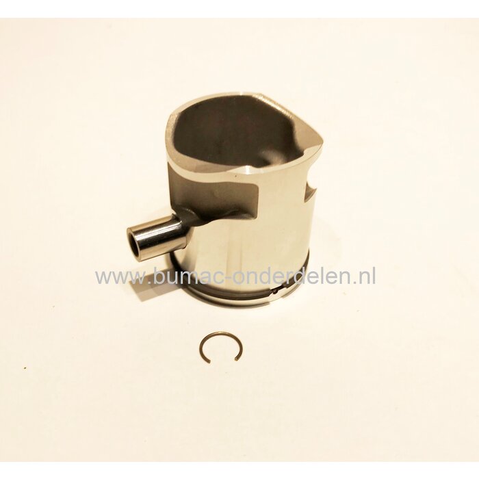 Zuiger set Ø 34 mm voor Stihl MM56 - MM56C multimotor voor gazononderhoud, oppervlaktereiniging, grondbewerking, veegborstel Multitool zuiger met zuigerveer, pistonpen en borgclip, onderdeel MM 56 C, veegmachine, hakfrees, ontmosser, kantensnijder