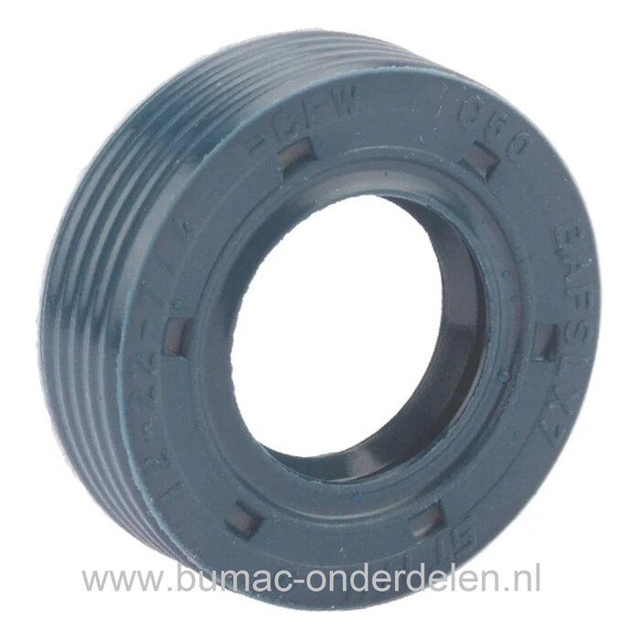Oliekeerring 12x22x7 mm voor Stihl bosmaaier, heggenschaar, bladblazer, multimotor MM55, MM56C, SR200, BG45, BG46, BG55, BG56, BG65, BG66, BG85, BG86, BR45C, BR200, BT45, FC55, FS38, FS40C, FS45, FS50, FS55, FS56, FS70, HL5, HS45, HT56CE, KM55, KM56, SH55