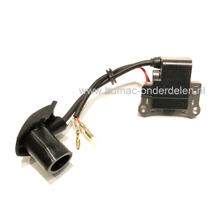 Ontstekingsspoel Stiga, Castelgarden, Alpina, Mountfield bosmaaiers B44, B44D, BJ346, BJC346, MBC427, SB44, SB44D, B 44, B 44 D, BJ 346, BJC 346, MBC 427, SB 44, SB 44 D elektronische ontsteking, bobine, onderdeel