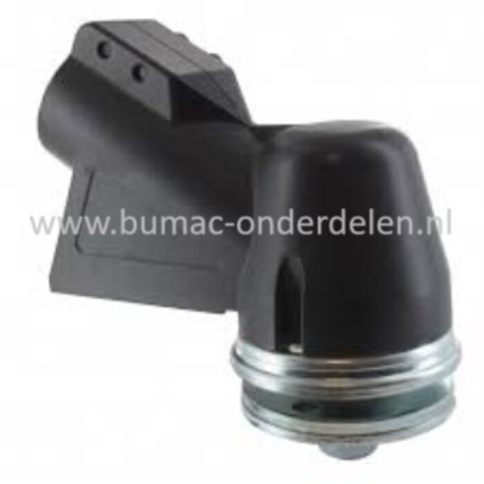 Haakse overbrenging voor Husqvarna 250R, 250RX, 250R EPA, 252RX, 252RX EPA, Jonsered RS40, RS51, RS52, Bosmaaiers, Grastrimmers, Motorzeisen, Bermmaaiers,  Haaksekop, Tandwielkast, Partner, McCulloch, 250-R, 250-RX, 250-R-EPA, 252-RX, 252-RX-EPA, RS-40, R