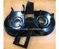 Maaidek 36 inch - 92 cm Achteruitworp voor MTD, Wolf, Yardman, Bolens, White Zitmaaiers, Tuintrekkers A92H, 92.130T, E13/92T, Smart RE130H, Smart RE125, MTD92, LT92EXT, LE180/92H, White Passion 92.165H, Anthrasite Power92, Maaivloer, Maaihuis, A 92 H, 92