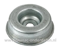 Onderschotel 13 mm voorkomt dat het Maaimes in de Grond Maait bij Bosmaaiers Stihl, Jonsered, OleoMac, Komatsu, Zenoah, Partner, Husqvarna, Makita, Dolmar, Hitachi, Tanaka, MTD, Wolf, Steunschijf, Bermmaaiers onderdeel, Stihl FS55