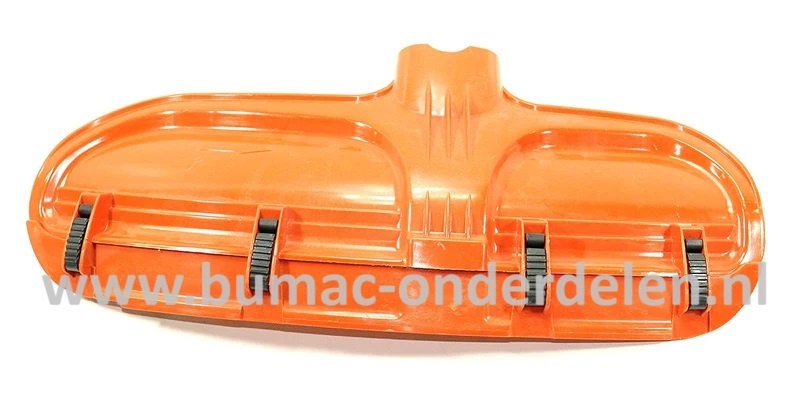 Beschermkap voor Husqvarna - Komatsu Bosmaaiers, Grastrimmers, 143R, 153R, 232R, 235FR, 235R, 241R, 241RJ, 333R, 333RJ, 335LX, 335RX, 335FR, 335LS, 335RJX, 535RJ, 535RX, 535RXT, GTA850/28, BCA850/28, KOMATSU G35L, G45L, Kap voor bescherming maaimes bij mo