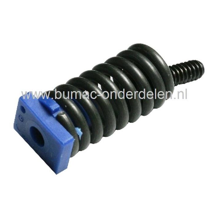 Trillingsdemper HUSQVARNA 445 en 450 Kettingzaag - Motorzaag, Husqvarna - Jonsered - Partner - McCulloch, Ophangrubber, Veer Trilling Demper, Anti Vibratie Rubber