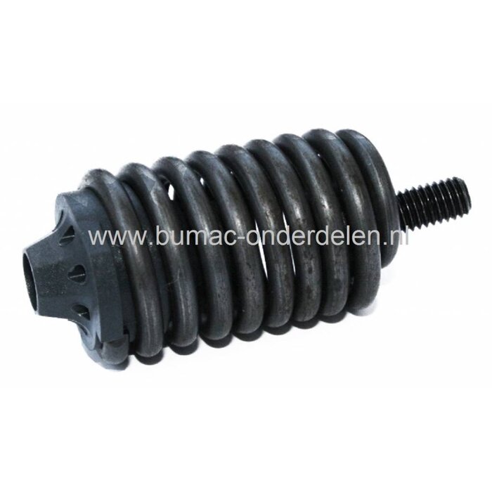 Trillingsdemper voor  Husqvarna, Jonsered 445, 445E, 450, 450E, CS2255 Kettingzaag, Motorzaag Husqvarna, Jonsered, McCulloch, Partner Veer Vibratiedemper, Ophangrubber, Anti Vibratie Demper onderdeel