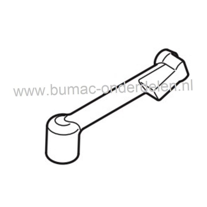 Olieslang voor Dolmar - Makita Kettingzaag Olie slang voor Dolmar PS352 Motorzaag, Olieslang van oliepomp naar zaagblad, PS 352 onderdeel