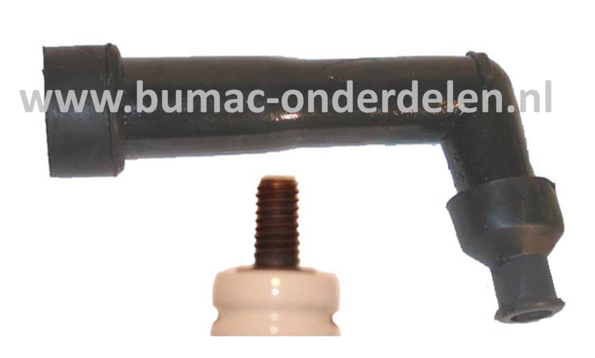Bougiedop voor kleine bougie aansluiting op Grasmaaiers, Zitmaaiers, Waterpompen, Generatoren, Bougiekap, Dop voor ontstekingskaars Honda onderdeel
