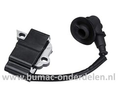 Ontsteking voor Stihl bosmaaiers, kantensnijders, FS40, FS50, FS56, KM56 bosmaaiers, bermmaaiers, grastrimmers, ontstekingsspoel, bobine, elektrische ontsteking, electrische ontsteking, ontstekingsmodule voor STIHL FS-40, FS-50, FS-56, KM-56, ontstekings-