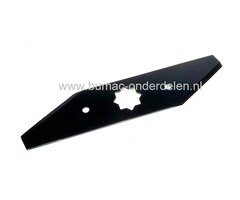 Hakselaarmes 27,6 Cm voor Viking AE2180, AE2318, AE2323, AD2330, AE1180, AE1230 houtversnipperaar, hakselaar mes voor AE 2180, AE 2318, AE 2323, AD 2330, AE 1180, AE 1230 versnipperaar, onderdeel