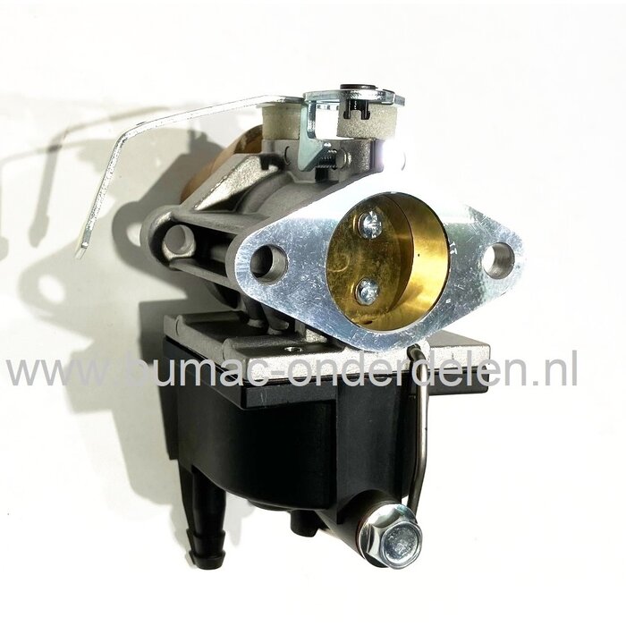 Carburateur voor Tecumseh OH318EA, OH318XA, OHM90, OHM100 motoren op Kooimaaier, Verticuteermachine, Generator, kantensnijder, Carburator voor Tecumseh OH 318 EA, OH 318 XA, OHM 90, OHM 100, onderdeel