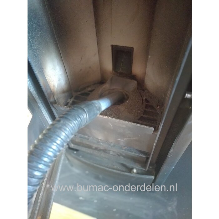 Aszuiger 18 Ltr - 1200 Watt voor koude as van Open haard, Pellet kachel, BBQ, Potkachel, Houtkachel, As zuiger met 17Kpa Zuigkracht en Metalen - Kunststof behuizing, Gewicht 3,8 Kg, Eenvoudig in gebruik door dat deze is voorzien van een Zware elektro moto