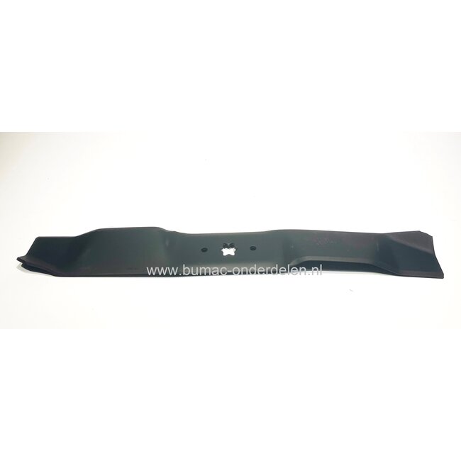 Mulchmes 54 Cm voor Zitmaaiers Zijuitworp, Mulch, met een 42 Inch (107 Cm) Maaidek op MTD - Wolf - YardMan - White en Toro Zitmaaiers