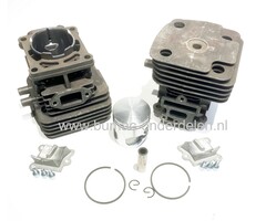 Cilinderset Ø 40,5 mm voor Husqvarna, Jonsered, Partner, Mc Culloch, Zenoah Bosmaaiers, Bermmaaiers, Grondboor, Husqvarna 243R, 243RJ, 543RBK, 543RBS, 543RBX, 543RS, 543AE15, McCulloch B40B, B40BT, B40P, Zenoah BCZ400L, onderdeel