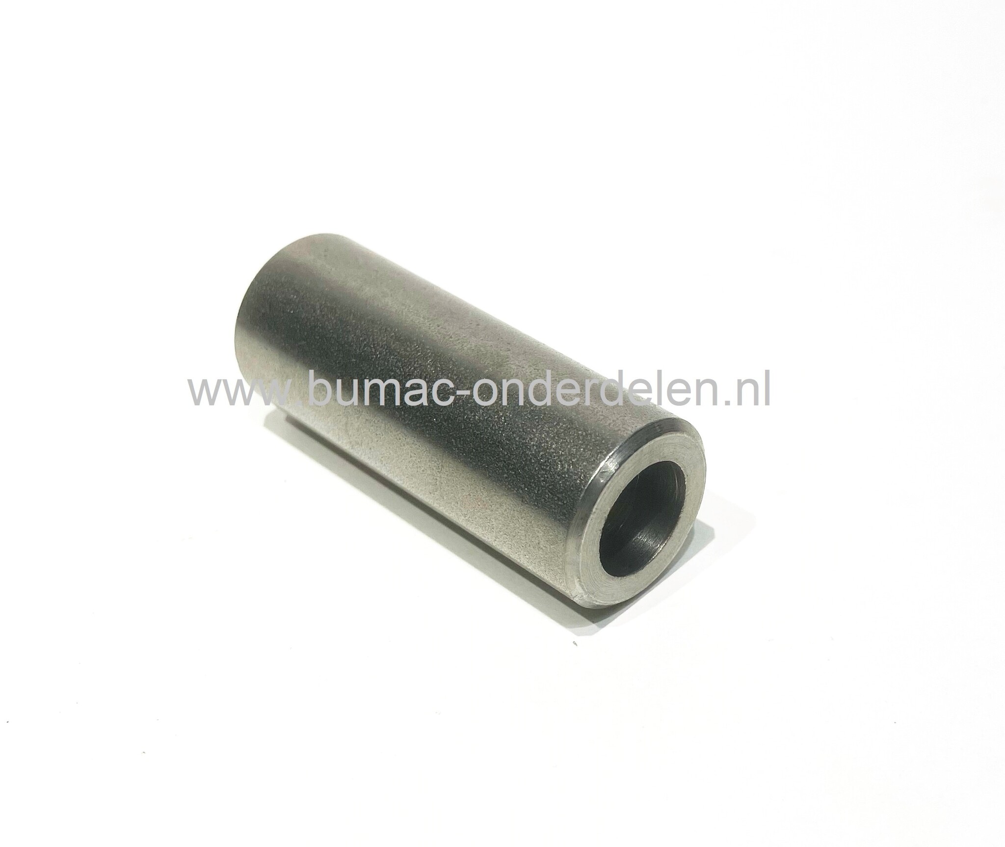Ijzeren Wielbus 12,5x20x51 mm voor rubber wiel Universeel Steunwiel voor beluchter, kar, steekwagen, poort, hekwerk, generator, trilplaat, aanhanger, skelter, onderdeel, wielas
