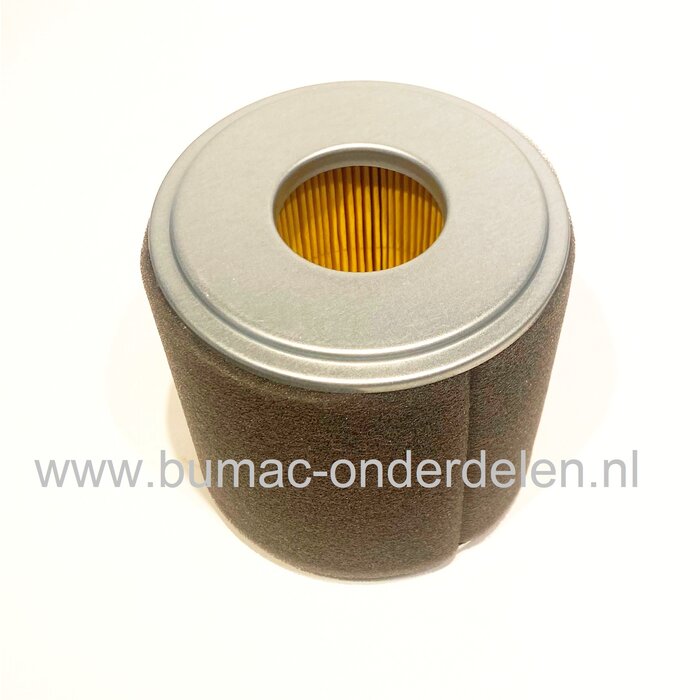 Luchtfilter voor Honda GX270T2, GX270UT2, GX390T2, GX390UT2 Motor Trilplaat, Generator, Frees, Grasmaaier, Aggregaat, Kooimaaier, Verticuteermachine, Hoogwerker, Cart, Waterpomp, Daklift, Mechanische Triller, Houtversnipperaar, Kloofmachine GX 270 T2, 290