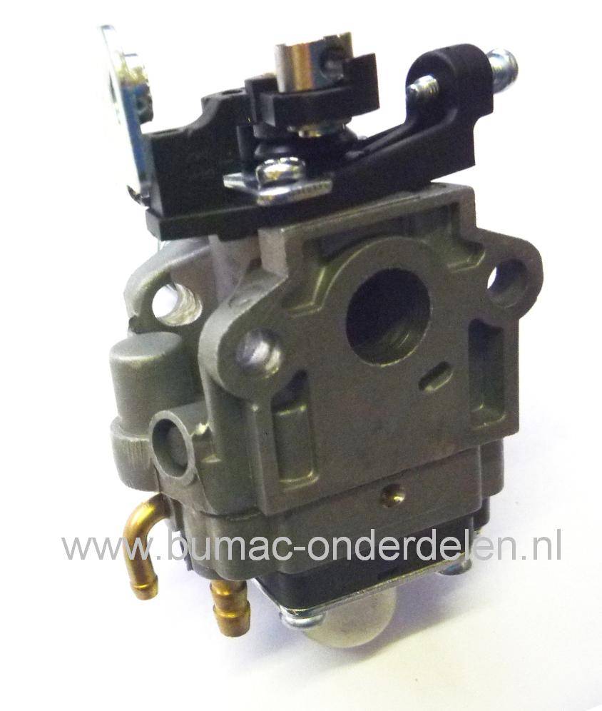 Carburateur voor Mitsubishi, Stiga, Castelgarden, Alpina, Mountfield, Stihl, Husqvarna, Dolmar, Makita, Echo, Jonsered, Partner, MTD, Wolf, OleoMac, Mcculloch, Alko, Bosmaaier, Kettingzaag, Bladblazer, Heggenschaar, onderdeel