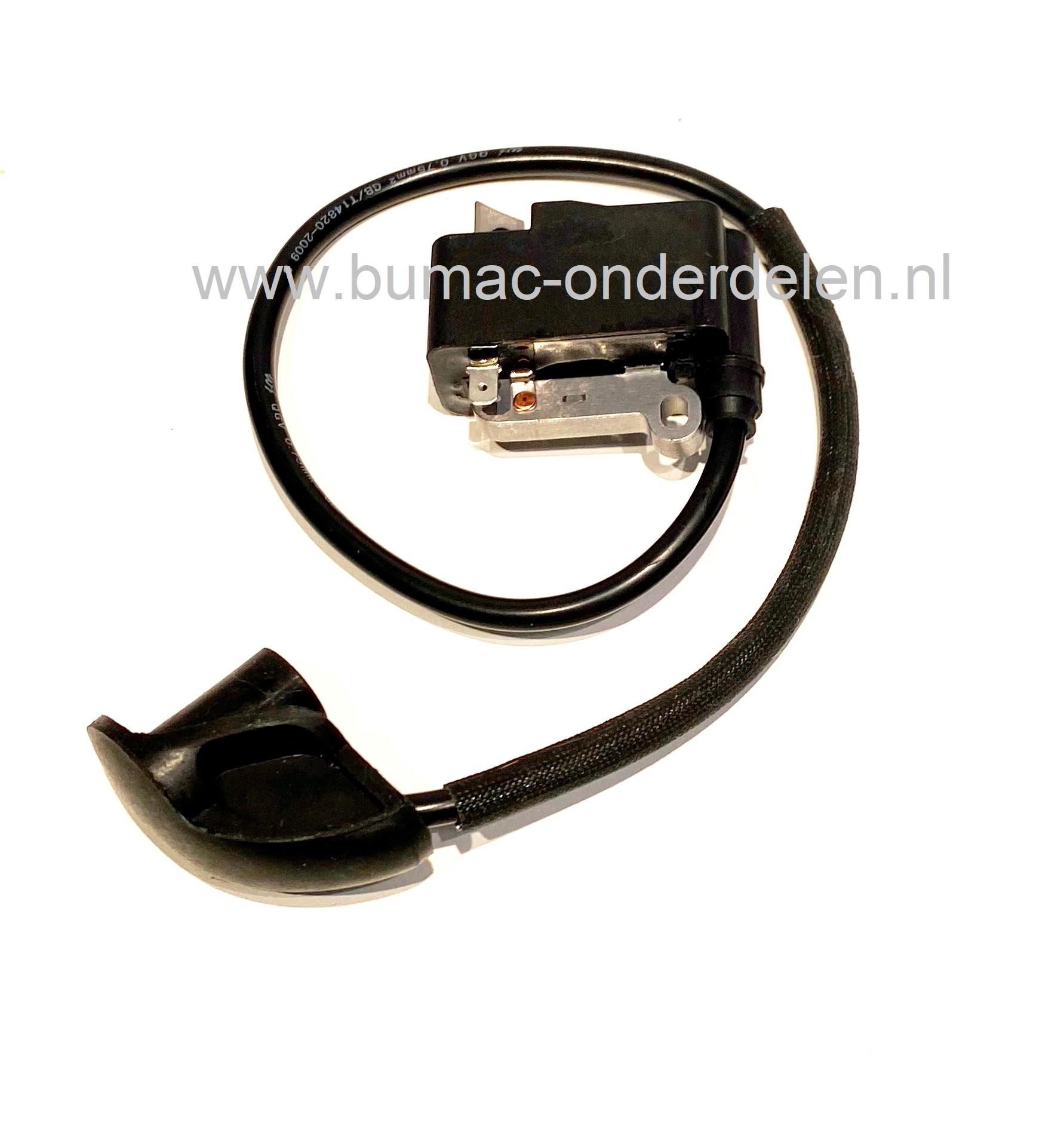 Ontstekingsspoel voor Stihl Bosmaaier FS120, FS120R, FS200, FS200R, FS250, FS250R, FS300, FS350, FS380 Bermmaaier, Strimmer, Bobine voor Stihl 2-Takt, Elektrische Ontsteking Spoel, onderdeel FS 120, 120 R, 200, 250, 300, 350, 380