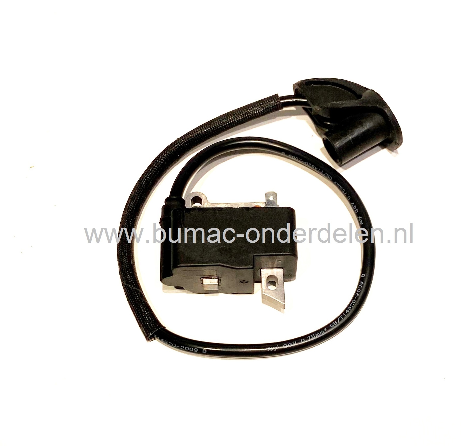 Ontstekingsspoel voor Stihl Bosmaaier FS120, FS120R, FS200, FS200R, FS250, FS250R, FS300, FS350, FS380 Bermmaaier, Strimmer, Bobine voor Stihl 2-Takt, Elektrische Ontsteking Spoel, onderdeel FS 120, 120 R, 200, 250, 300, 350, 380