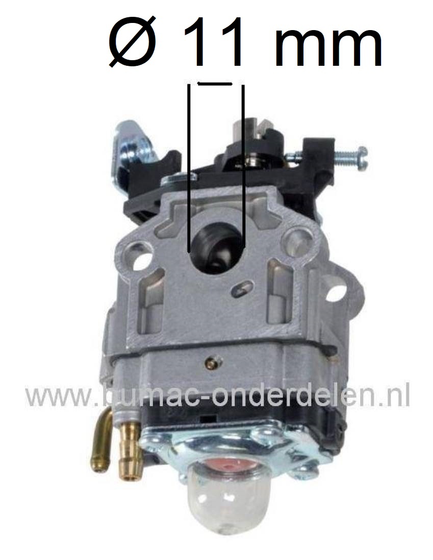 Carburateur voor Mitsubishi, Stiga, Castelgarden, Alpina, Mountfield, Stihl, Husqvarna, Dolmar, Makita, Echo, Jonsered, Partner, MTD, Wolf, OleoMac, Mcculloch, Alko, Bosmaaier, Kettingzaag, Bladblazer, Heggenschaar, onderdeel