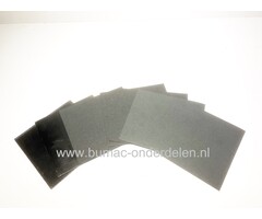 7 vel Pakking papier dikte 0,6 - 0,9 - 1,7 - 1,8 mm pakkingpapier voor maken pakkingen, Dichtingen,- Dichtingsmateriaal voor Grasmaaier,  Zitmaaier, Kettingzaag, Bosmaaier, Heggenschaar, Aggregaat, Veegmachine, Bladblazer, Hakselaar, Trilpaat, onderdeel
