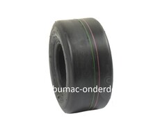 Buitenband 8x3.00-4 Profiel Glad voor Zitmaaier - Frontmaaier - Tuintrekker Wiel 8x300-4 voor Iseki, Kubota, Shibaura, Yanmar, Ferrari, John Deere, Toro, Hustler, Countax, Westwood Maaidekken, onderdeel, rubber band met glad profiel, buiten band