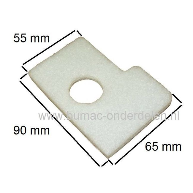 Luchtfilter voor STIHL Kettingzaag 017 - 018 - MS170 - MS180 Motorzaag