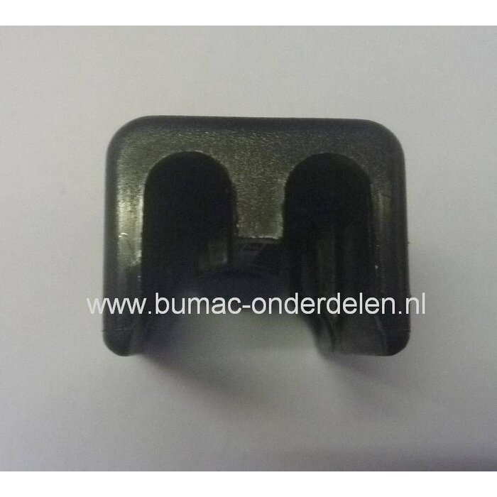 Kabelklem - Kabelhouder voor Koppelingskabel - Gaskabel - Chokekabel - Motorremkabel op Grasmaaier - Kantensnijder - Verticuteermachine - Grasmachine Stiga - MTD - Castel Garden - Wolf - Toro - Murray - Viking