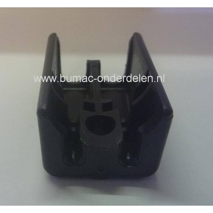 Kabelklem - Kabelhouder voor Koppelingskabel - Gaskabel - Chokekabel - Motorremkabel op Grasmaaier - Kantensnijder - Verticuteermachine - Grasmachine Stiga - MTD - Castel Garden - Wolf - Toro - Murray - Viking