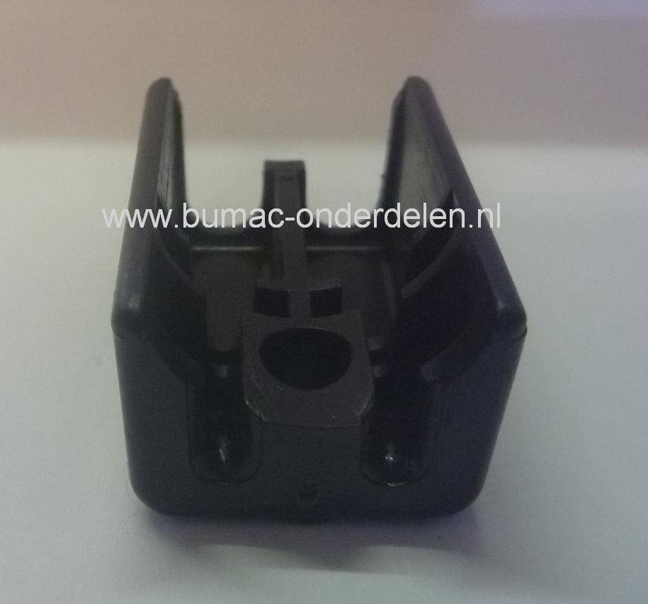 Kabelklem - Kabelhouder voor Koppelingskabel - Gaskabel - Chokekabel - Motorremkabel op Grasmaaier - Kantensnijder - Verticuteermachine - Grasmachine Stiga - MTD - Castel Garden - Wolf - Toro - Murray - Viking