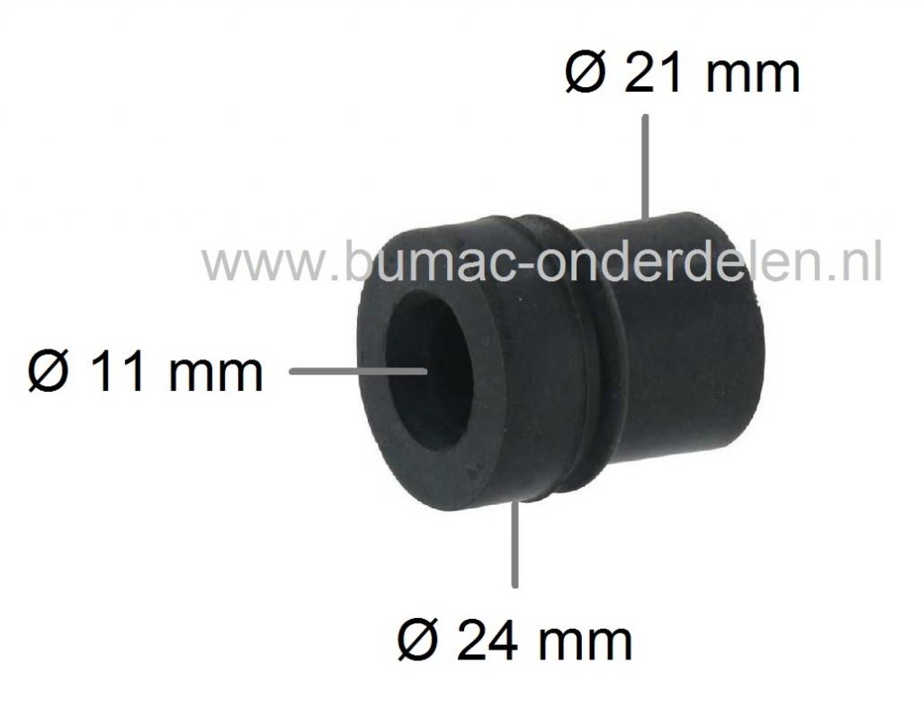 STIHL Trillingsdemper voor 024 - 026 - 028 - 044 - 046 - 064 - 066 - MS440 - MS460 - MS660 Kettingzaag, Motorzaag, Trillingdemper - Ophangrubber - Vibratiedemper