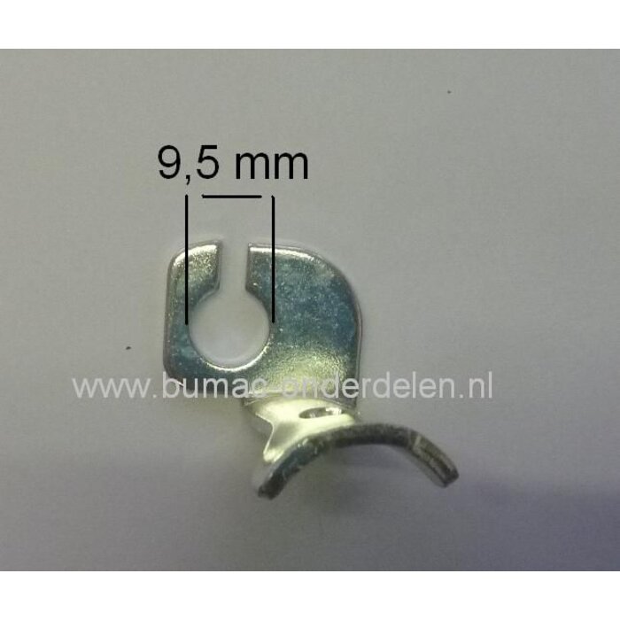 Kabelhouder, Kabelklem voor Grasmaaier, Verticuteermachine, Kantensnijder, Kooimaaier, Maaier, Veegmachine Klem voor Koppelings kabel