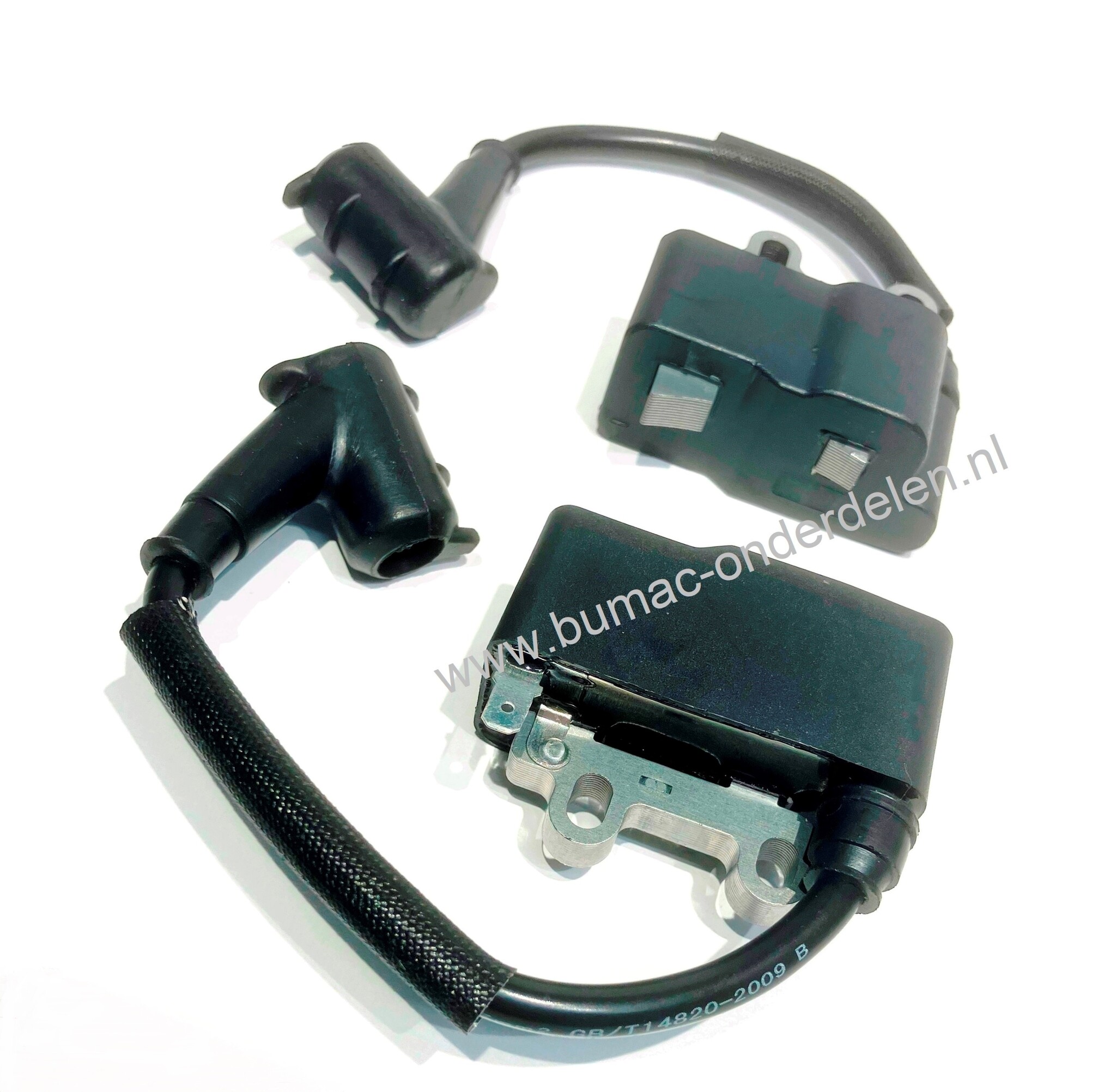 Ontsteking voor Echo PB250LN, PB252, Shindaiwa ES250, ES252 Bladblazers, Elektrische ontsteking, Ontstekingsspoel, Electrische ontsteking, Bobine, Echo PB-250LN, PB-252, Shindaiwa ES-250, ES-252, Elektronische ontsteking, Electronische Ontsteking, Bobijn,