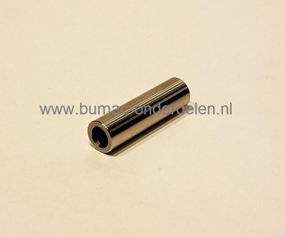 Pistonpen  Ø 10 mm voor Castelgarden, Stiga, Alpina, Mountfield bosmaaiers, trimmers, bermmaaiers, ABR52, ABR52, ABR52D, B52, B52D, BC555B, BC555R, CB153D, CB153F, SBC252, SCB252D, SBC252F, SBC253D, SBC253F, XB253D, XB253F zuigerpen, motordelen, onderdeel