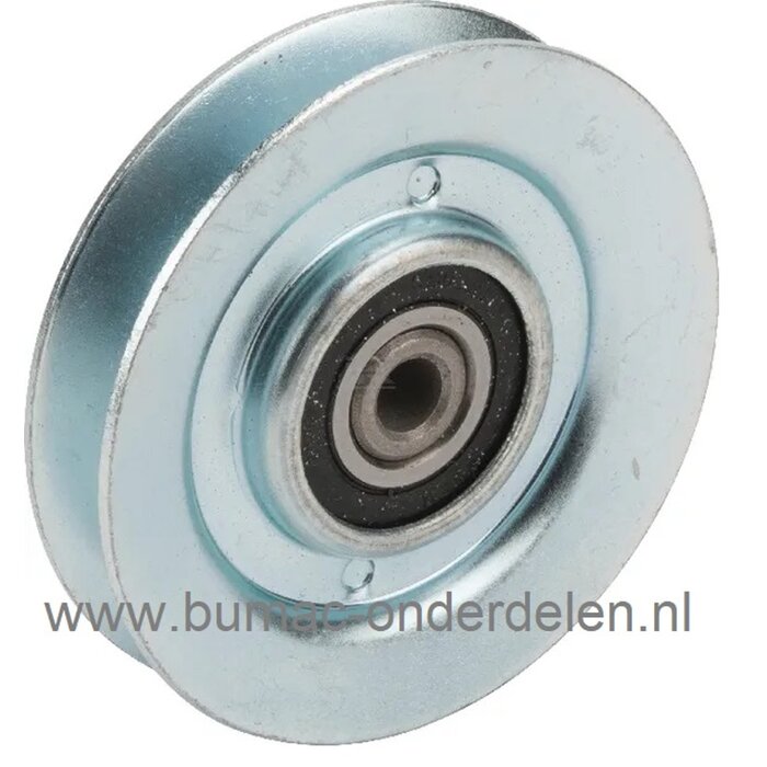 V snaar poelie voor Snapper, Simplicity, Murray zitmaaier, tuintrekker, ELT17538RDF, ELT18V38RDF, ELT16538RD, ERTX2242RDF, ERTX2642RDF, ERPX17538RDF, ERPX1838RDF, RXT300, RPX100, RPX200, RPX300, RPX210, RXT310, RXT360, voor 96 of 107cm maaidek, spanpoelie