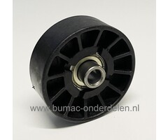 V snaar poelie voor aandrijving van CastelGarden, Stiga, Dino, Mountfield, Alpina, Motec veegmachine, zitmaaier, grasmachine, tuintrekker, verticuteermachine, hakselaar AS46P, AS56P, AS62P, OKAY4516MS, SNC62P, SNC62PB, ST3146P, ST4262PB, ST5262PB, ST5266P