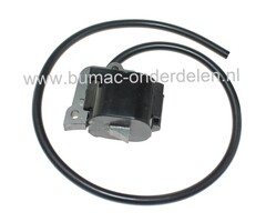 Ontsteking voor Dolmar PB7660.4, PB 76604, Makita EB7660TH, BBX7600A, 4-takt Bladblazers, Dolmar PB76604, Makita EB 7660 TH, BBX 7600 A, onderdeel, electronische ontstekingsspoel, bobine, onderdeel