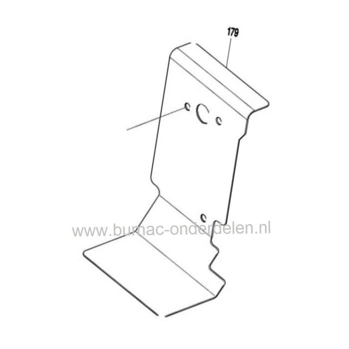 Uitlaatpakking voor Dolmar PB7660.4, PB 76604, Makita EB7660TH, BBX7600A, 4-takt Bladblazers, Dolmar PB76604, Makita EB 7660 TH, BBX 7600 A, onderdeel, uitlaat, pakking, dichting