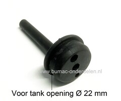 Doorvoerrubber voor Benzineslang en retourslang met Ontluchtingsslang voor PB7660.4, PB 76604, EB7660TH, BBX7600A, 4-takt Bladblazers, Dolmar PB76604, Makita EB 7660 TH, BBX 7600 A, onderdeel, doorvoer rubber voor benzineleiding en retourleiding