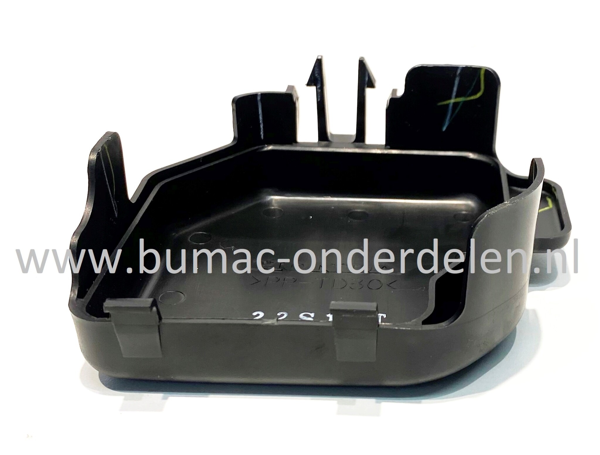 Luchtfilterkap voor Honda trilplaat, bosmaaier, strimmer, kooimaaier, veegmachine, aggregaat, luchtfilterdeksel onder andere voor GX25,GX25N, GX25T, GX25NT, FG110, FG110K1, HHB25, GX25NTX, GX 25, 25 N, 25 T, FG 110, HHB 25, 25 NTX, onderdeel